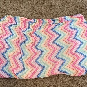 Multicolor Chevron Mini Crib Sheet - Little Sleepies